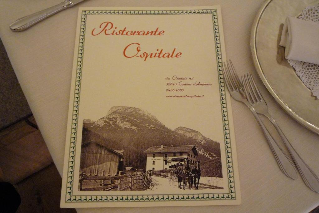 Готель Ristorante Rifugio Ospitale Кортіна-д'Ампеццо Екстер'єр фото